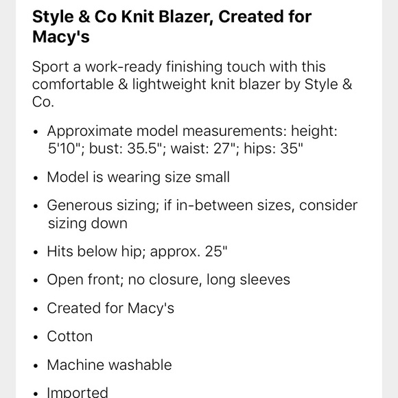 Top blazer - Picture 5 of 7